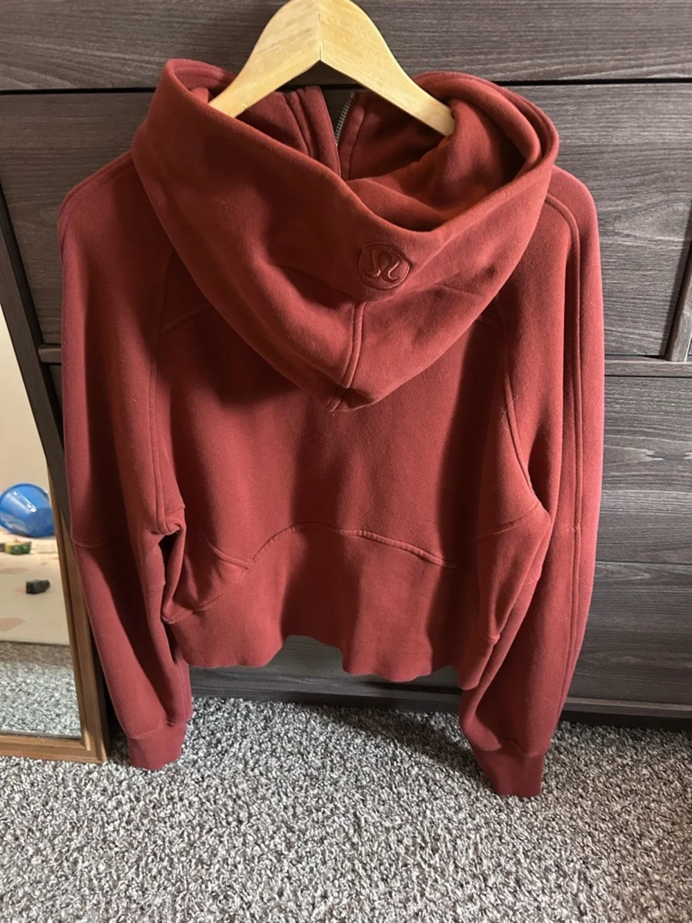 Lululemon Scuba Oversized Half Zip Hoodie M/L - Picture 4 of 10